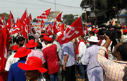Vijayan Pinarai rally in Mangalore